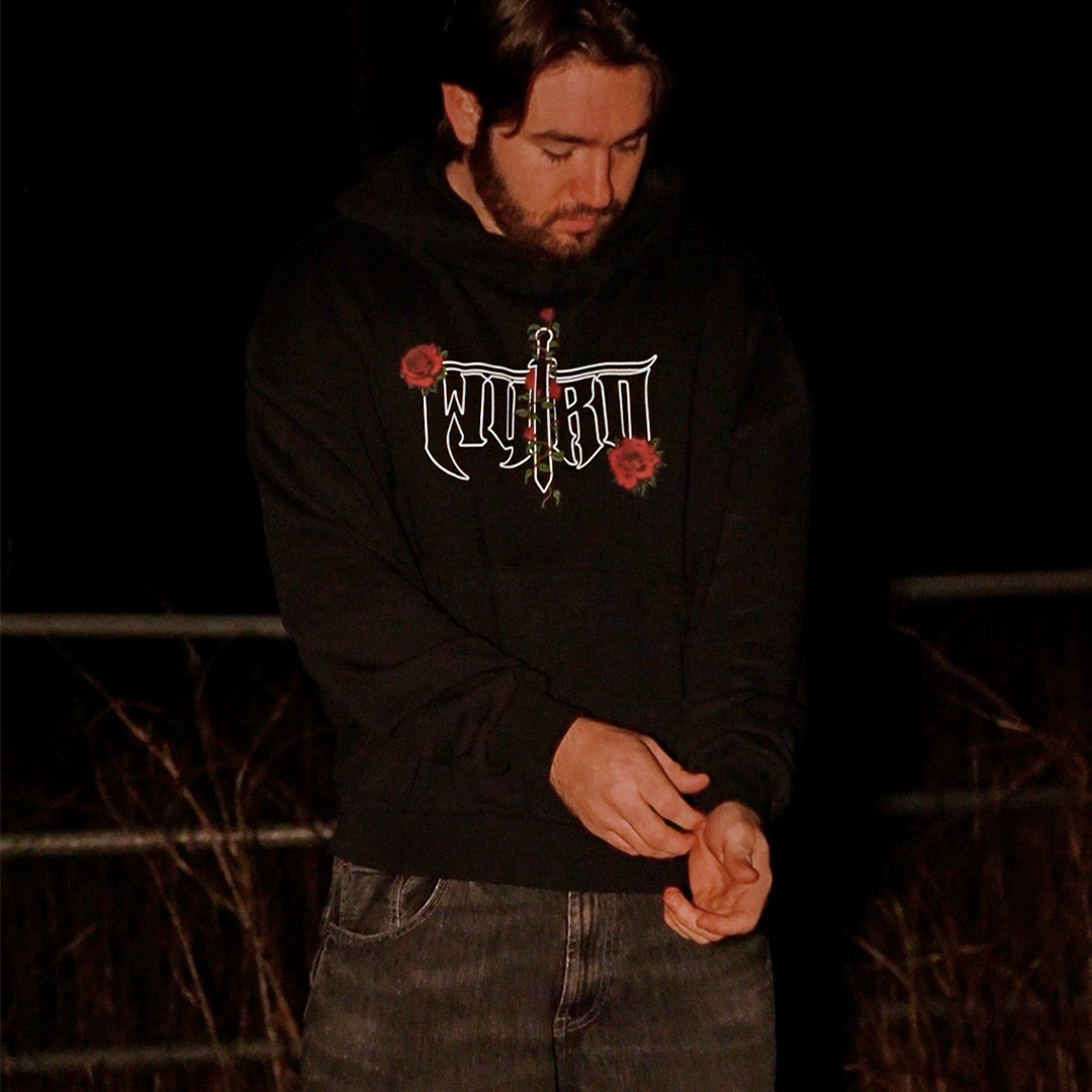 Wyrd & Roses - Boxy Oversized Hoodie