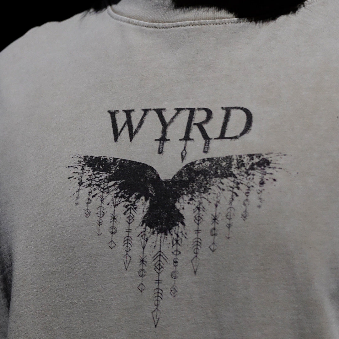 Muninn Tee - Oversized (Snow Wash)