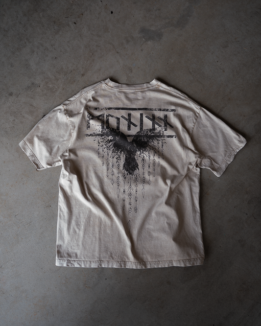 Muninn Tee - Oversized (Snow Wash)