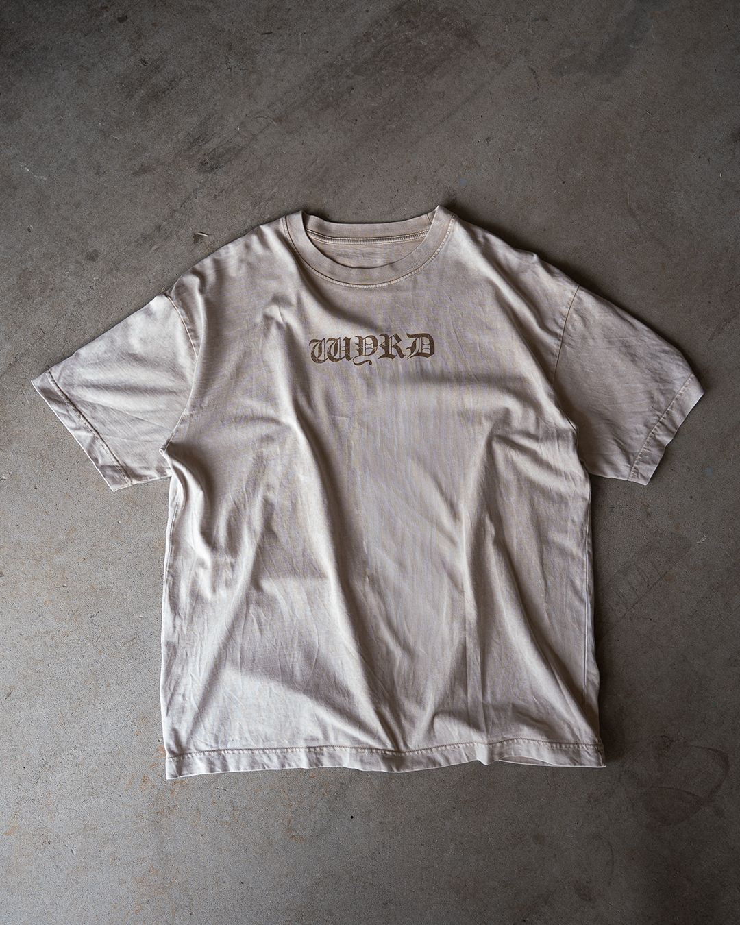Southern Draw Tee - Apricot Oversized (Snow Wash)