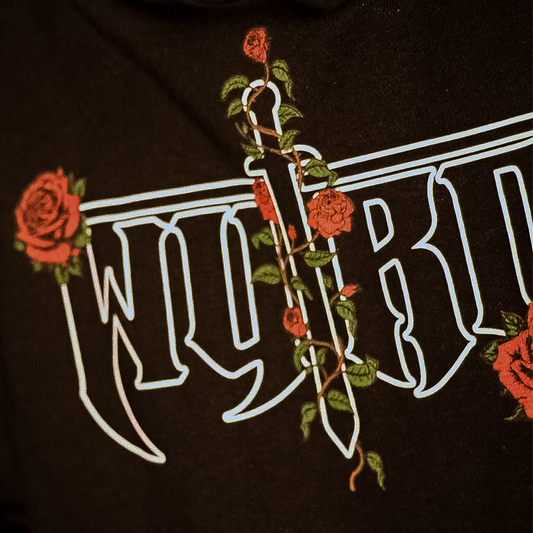 Wyrd & Roses - Boxy Oversized Hoodie