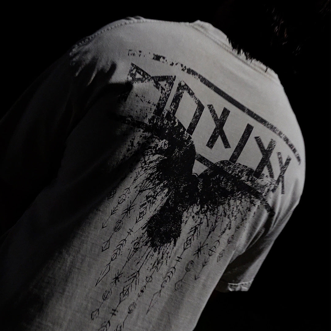 Muninn Tee - Oversized (Snow Wash)