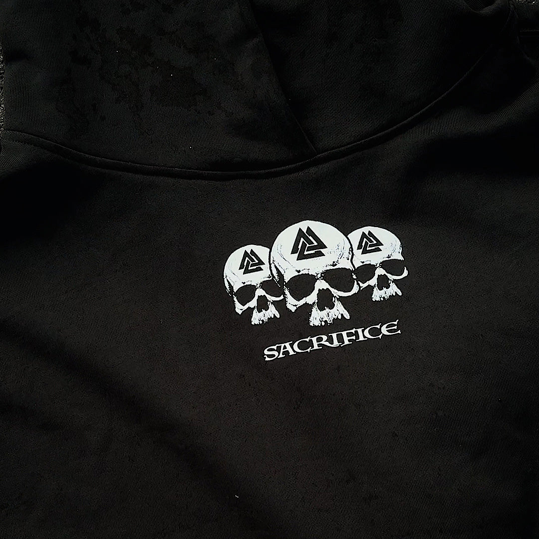 Valknut - Boxy Oversized Hoodie